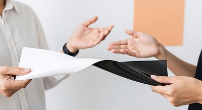 people's hands